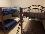 Twin/Twin bunk beds guest bedroom